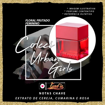 Perfume Similar Gadis 1014 Inspirado em Colcci Urban Girls Contratipo